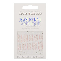 Наклейки для ногтей `GLOSSYBLOSSOM` ДРАГОЦЕННАЯ ЛЮБОВЬ роскошный блеск