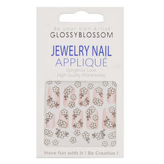 Наклейки для ногтей `GLOSSYBLOSSOM` ДРАГОЦЕННАЯ ЛЮБОВЬ роскошный блеск