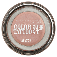 Тени для век `MAYBELLINE` COLOR TATTOO 24 HR кремообразные тон 65 (pink gold)