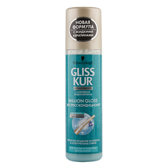 Экспресс-кондиционер для волос `GLISS KUR` MILLION GLOSS (для тусклых и лишенных блеска волос) 200 мл