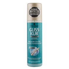 Экспресс-кондиционер для волос `GLISS KUR` MILLION GLOSS (для тусклых и лишенных блеска волос) 200 мл