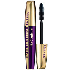 Тушь для ресниц `LOREAL` VOLUME MILLIONS LASHES SO COUTURE объем и разделение (черная)