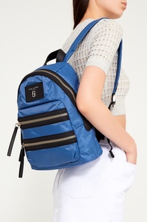 Синий текстильный рюкзак Marc Jacobs