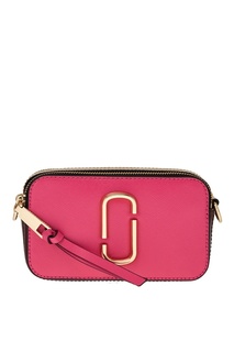 Розовая сумка из сафьяновой кожи Snapshot Marc Jacobs