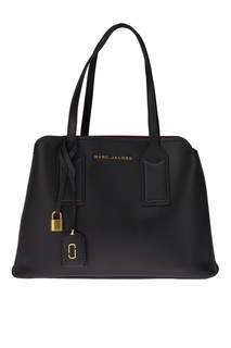 Черная кожаная сумка The Editor Tote Marc Jacobs