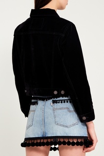 Черная вельветовая куртка Marc Jacobs