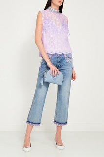 Фиолетовый топ из кружева Marc Jacobs
