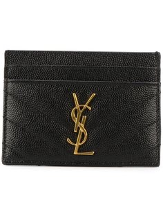 стеганый кошелек для карт Monogram Saint Laurent