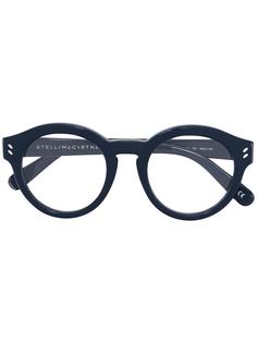 очки в круглой оправе Stella Mccartney Eyewear