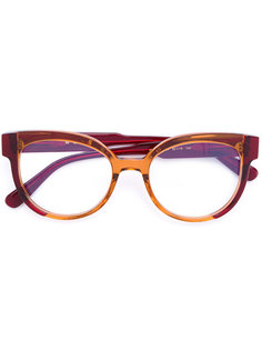 cat-eye shaped glasses Marni Eyewear