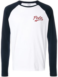 футболка с рукавами-реглан и винтажным логотипом Polo Ralph Lauren