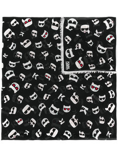 шарф K/Ikonik Karl Lagerfeld