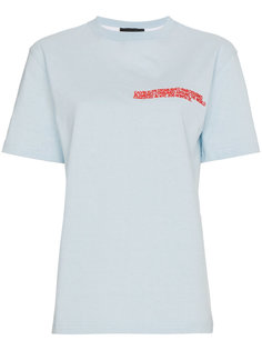 футболка с вышивкой  Calvin Klein 205W39nyc