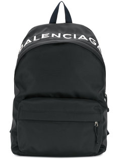 Bal Wheel Backpack Balenciaga