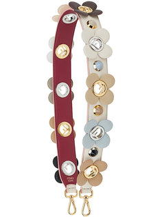 лямка для сумки Strap You с цветочной аппликацией Fendi