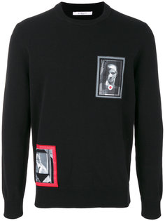 толстовка с заплатками Givenchy