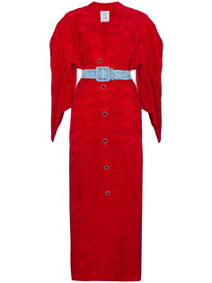 жаккардовое платье-кимоно  Rosie Assoulin