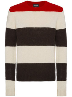 вязаный свитер с полосатым узором Calvin Klein 205W39nyc