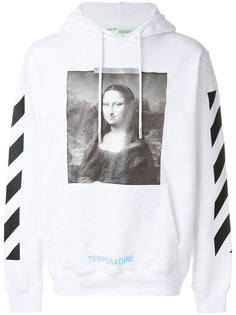 толстовка с капюшоном Mona Lisa Off-White