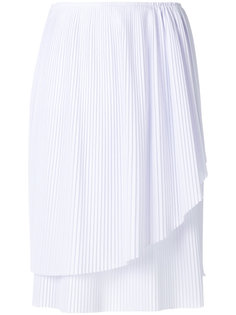 асимметричная юбка плиссе  Cédric Charlier