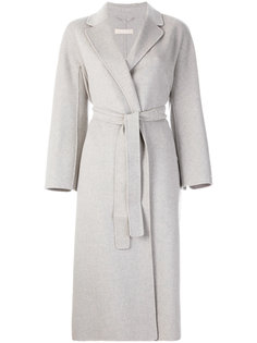 длинное пальто с поясом S Max Mara