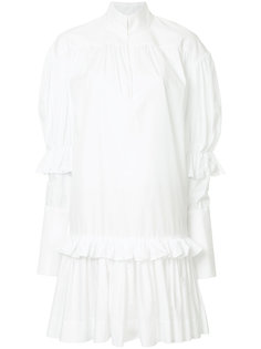 платье-рубашка с оборками  Ellery