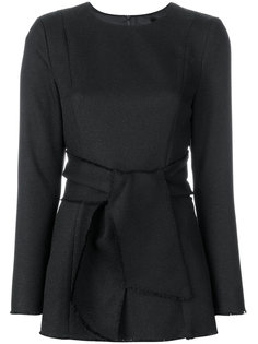 топ с завязками и длинными рукавами Misha Collection