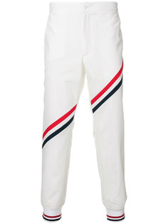 спортивные брюки с полосатым принтом Thom Browne