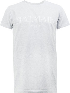 футболка с принтом логотипа Balmain