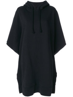оверсайз-платье толстовка с капюшоном и принтом  Mm6 Maison Margiela