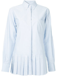 рубашка с плиссировкой Thom Browne