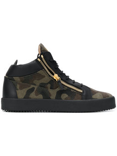 кеды Jimbo с камуфляжным принтом Giuseppe Zanotti Design