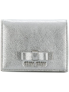 bow billfold wallet Miu Miu