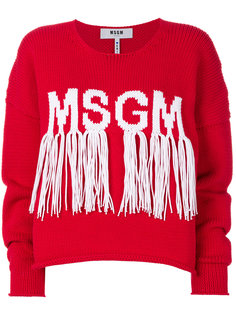 свободный джемпер  MSGM