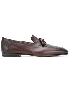 лоферы с кисточками Santoni