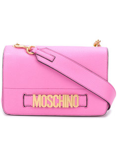 сумка через плечо с логотипом Moschino