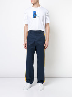 прямые брюки с контрастными лампасами Heron Preston