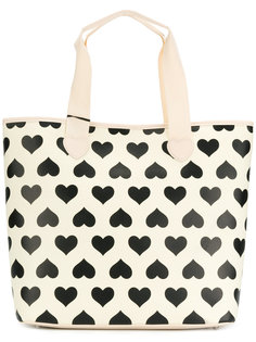 printed hearts tote bag Twin-Set