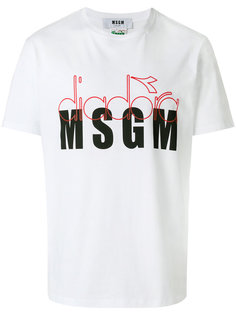 футболка MSGM X Diadora MSGM