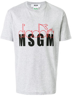 футболка MSGM X Diadora MSGM