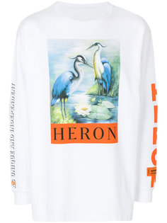 толстовка с принтом логотипа Heron Preston
