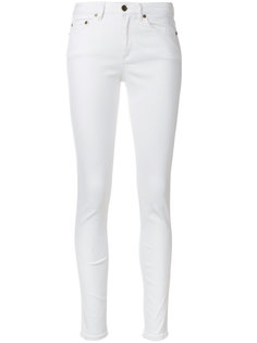 укороченные брюки скинни Woolrich