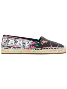 printed canvas espadrilles Burberry