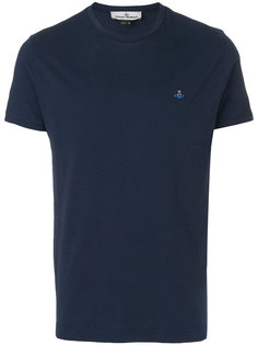 футболка с вышивкой логотипа Vivienne Westwood Man