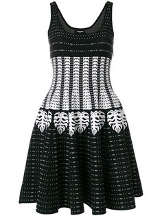 платье с орнаментом Dsquared2