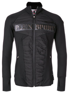 куртка на молнии с логотипом Plein Sport