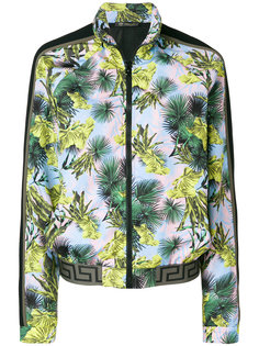 куртка-бомбер с пальмами Versace