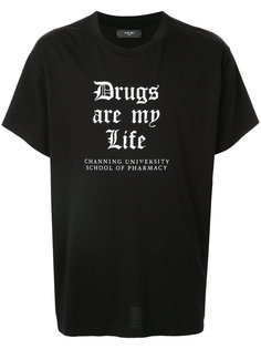 футболка Drugs Are My Life Amiri