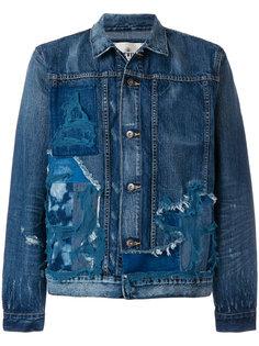 джинсовая рубашка с рваными деталями Levis: Made & Crafted
