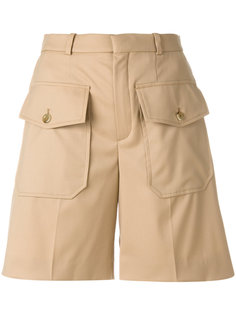 шорты с карманами с клапанами  Chloé